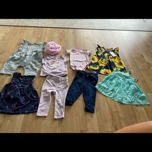 Girls clothes bundle size 12 - 18 months old